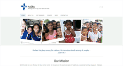 Desktop Screenshot of naceamission.org